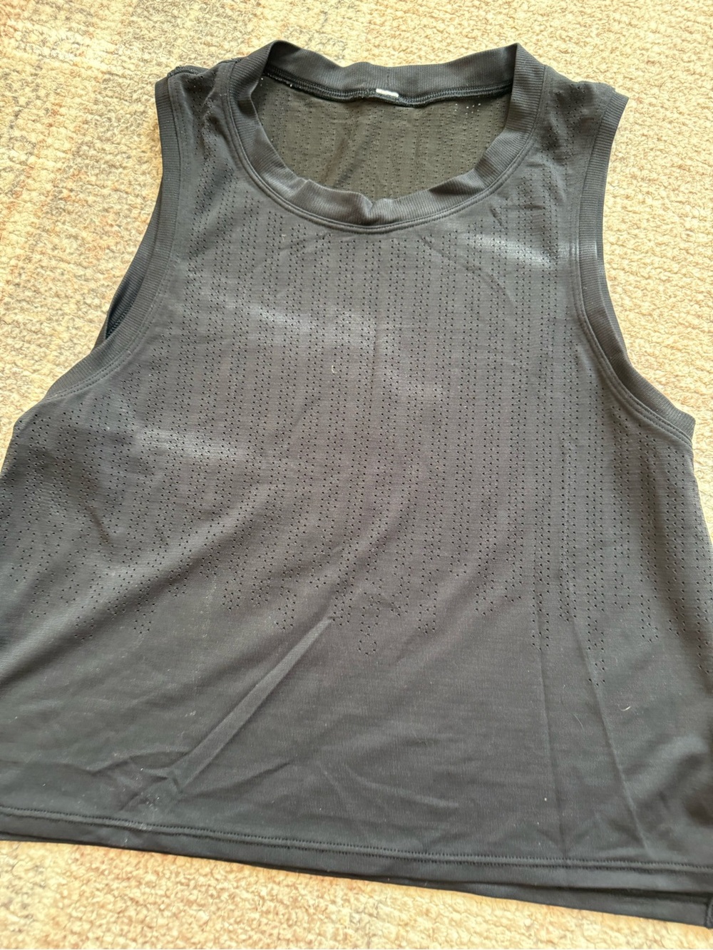 Lululemon Sleeveless Perforated Athletic Tank